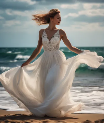 wedding dresses,wedding dress,bridal dress,wedding gown,bridal clothing,wedding dress train,blonde in wedding dress,bridal party dress,girl in a long dress,girl in white dress,sun bride,wedding photography,gracefulness,white winter dress,evening dress,bridal,girl on the dune,the wind from the sea,ball gown,whirling,Photography,General,Fantasy