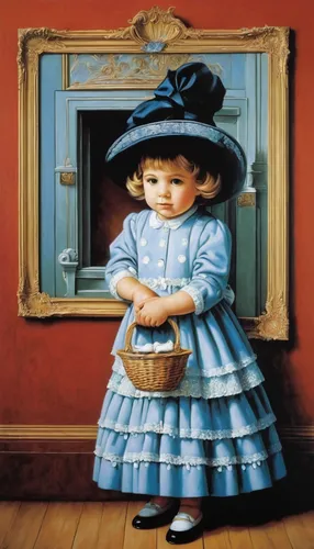 girl with bread-and-butter,girl with cereal bowl,woman holding pie,girl in the kitchen,woman with ice-cream,painter doll,child portrait,the little girl,child with a book,young girl,doll kitchen,girl with cloth,oil painting,child's frame,portrait of a girl,doll looking in mirror,oil painting on canvas,italian painter,woman eating apple,meticulous painting,Art,Artistic Painting,Artistic Painting 06