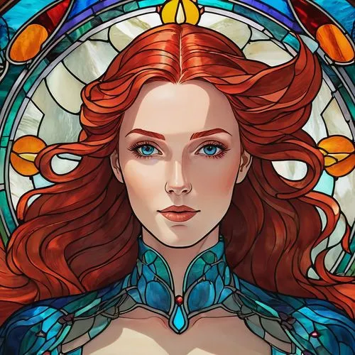 merida,fantasy portrait,vanessa (butterfly),nami,rusalka,stained glass,minerva,fae,transistor,chrystal,flora,celtic queen,eufiliya,elza,monarch,art nouveau,opal,mermaid vectors,elven,ariel,Unique,Paper Cuts,Paper Cuts 08