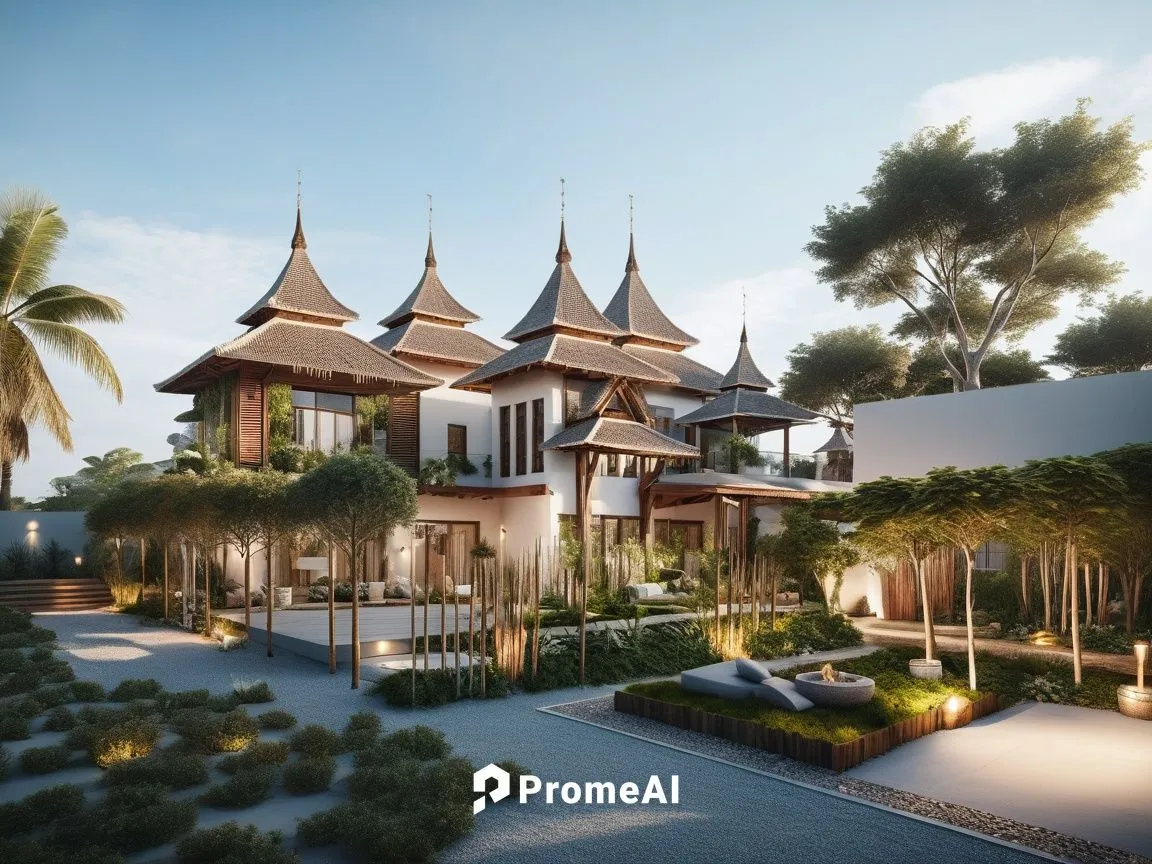 asian architecture,javanese traditional house,thai temple,white temple,rattanakiri,seminyak,rattanakosin,buddhist temple complex thailand,chiangmai,3d rendering,tailandia,holiday villa,vientiane,cambo