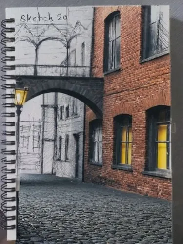 Black stone arch,colored pencil background,cd cover,color pencil,colored pencil,coloured pencils,auschwitz 1,cobblestones,chalk drawing,pencil color,speicherstadt,arches,colored pencils,sketch pad,bac