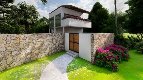 3d rendering,sketchup,modern house,holiday villa,render,residencial