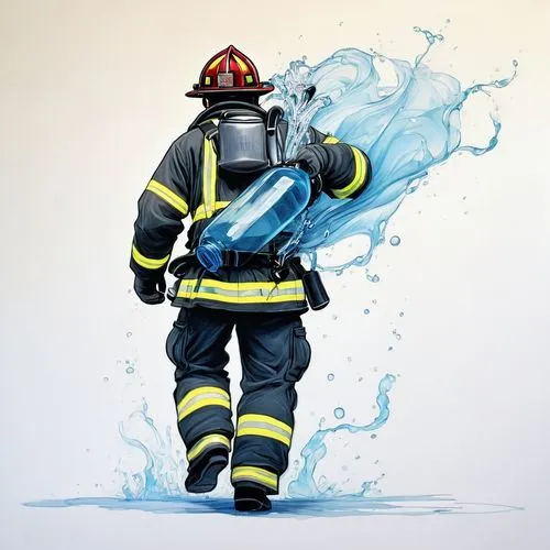 firefighter,extinguishing,fire fighting water,extinguishment,firefighting,volunteer firefighter,fire fighting,fire fighter,firefighters,fire fighting water supply,woman fire fighter,firehose,firemen,fire extinguishing,fire fighters,fire fighting technology,fireforce,water supply fire department,fire service,fireman,Illustration,Black and White,Black and White 08