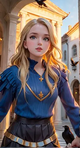 kolin,edea,elsa,eichenberg,prinzregent,rapunzel,Anime,Anime,Cartoon