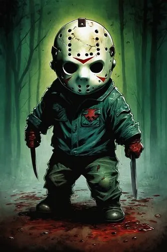 voorhees,splatterhouse,myers,slasher,jason,chainsaw,leatherface,voorheesville,knife head,vnaf,dbd,cujo,kodama,halloween wallpaper,biter,bearmanor,sematary,psychopathia,freddy,popchanka,Illustration,Paper based,Paper Based 18