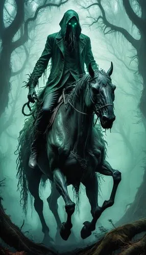 bronze horseman,horseman,grimm reaper,ringwraiths,drizzt,moonsorrow,vecna,underdark,witchfinder,angmar,sleipnir,necromancer,ravenloft,patrol,raistlin,wyrd,black shepherd,barghest,nightstalker,black horse,Illustration,Realistic Fantasy,Realistic Fantasy 47