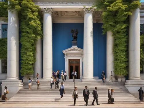 zappeion,art museum,amnh,riksdag,documenta,glyptotek,school of athens,palladianism,holburne,vmfa,nationalgalerie,greek temple,art gallery,peristyle,treasury,bahai,neoclassical,museums,athenaeum,jeffersonian,Art,Classical Oil Painting,Classical Oil Painting 25