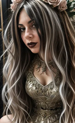 lace wig,social,wig,catrina calavera,la calavera catrina,artificial hair integrations,angelica,victorian lady,doll paola reina,cleopatra,la catrina,hallia venezia,catrina,gypsy hair,boho,rockabella,asian costume,medusa,celtic queen,coco blanco