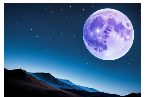 purple moon,moon and star background,blue moon,purple landscape,lunar landscape,moonscape,moon valley,moon phase,purple,blue moon rose,moonlit night,the purple-and-white,lunar phase,moonbeam,horoscope libra,phase of the moon,herfstanemoon,jupiter moon,moon,galilean moons,Illustration,Japanese style,Japanese Style 05