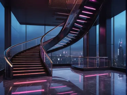 staircase,stairwell,stairway,staircases,stairs,elevators,stair,spiral staircase,escaleras,steel stairs,skywalks,nightclub,elevator,stairways,stairmaster,spaceship interior,levator,stairwells,skybridge,escalators,Illustration,Realistic Fantasy,Realistic Fantasy 30