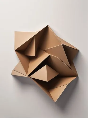 corrugated cardboard,folded paper,cardboard,cardboard boxes,kraft paper,cardboard box,polyhedra,tetrahedra,boxes,origami,octahedra,polyhedron,cardboard background,polytopes,paper ball,paper bags,green folded paper,squared paper,parcelled,clay packaging,Illustration,Realistic Fantasy,Realistic Fantasy 29