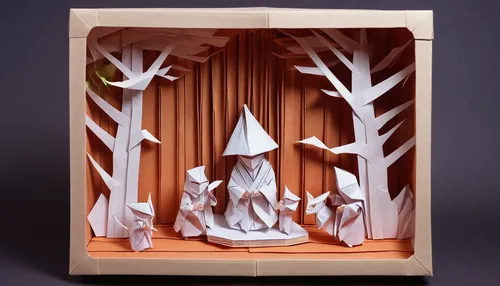 Craft a mysterious tale involving a haunted wooden sauna and chilling encounters.,paper art,cardstock tree,wooden mockup,card box,wooden christmas trees,fairy house,christmas crib figures,wooden figur