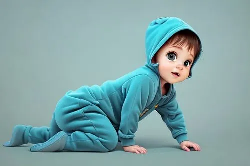 Cute baby in baggy onesie, bootees,onesie,cute cartoon character,onesies,cute baby,disney character,pajamas,infant bodysuit,baby elf,baby clothes,elf,swaddle,baby-penguin,smurf figure,child monster,sm