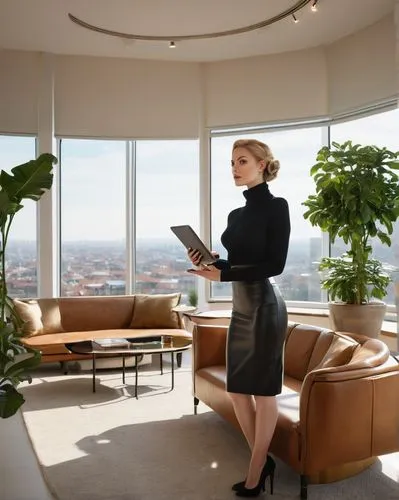 businesswoman,business woman,modern office,secretary,blur office background,boardroom,business women,blonde woman reading a newspaper,businesswomen,office worker,secretarial,business girl,receptionist,in a working environment,seydoux,offices,ceo,place of work women,bussiness woman,smartsuite,Illustration,Realistic Fantasy,Realistic Fantasy 09