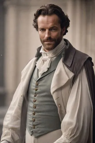 Handsome man dressed as Gregory Bridgerton. Dark colors 
Style by the Bridgerton series. 
Bridgerton. He is elegant. ,murtagh,alatriste,norrington,cranford,roxton,fitzjames,poldark,sarsgaard,javert,no