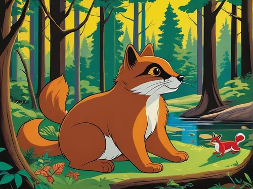 garden-fox tail,a fox,firestar,little fox,forest animal,child fox,fox,red eft,south american gray fox,red fox,cute fox,fox hunting,redfox,adorable fox,vulpes vulpes,woodland animals,canidae,fox stacked animals,forest animals,christmas fox,Illustration,American Style,American Style 05