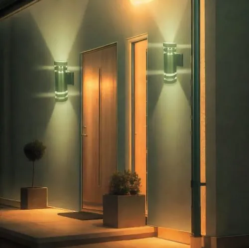 luxury bathroom,wall lamp,metallic door,sconces,foscarini,the threshold of the house