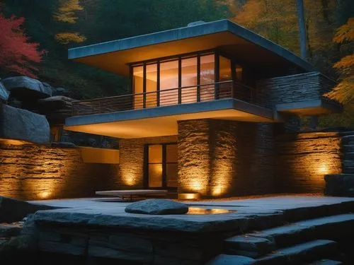 ryokan,fallingwater,kundig,stone house,spa,japanese zen garden,amanresorts,house in mountains,stoneworks,stone lamp,house in the mountains,forest house,lodge,zen garden,the cabin in the mountains,natural stone,pool house,fire place,ryokans,stone ramp,Photography,General,Fantasy