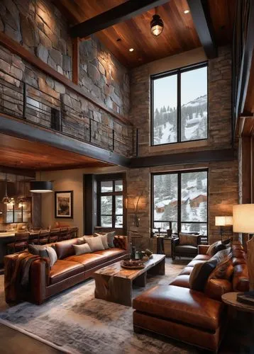 loft,luxury home interior,alpine style,grayhawk,chalet,snohetta,the cabin in the mountains,ski station,lodge,lofts,ski facility,family room,livingroom,living room,log home,rustic,penthouses,log cabin,lounges,ski resort,Conceptual Art,Oil color,Oil Color 09