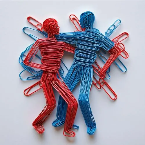 paper clips,clothes hangers,paper clip art,paper-clip,plastic arts,cookie cutters,pipe cleaner,paper art,string puppet,clothes pins,clothe pegs,paper clip,wire sculpture,intertwined,plasticine,coat hangers,matchsticks,clothespins,elastic bands,jumper cables,Conceptual Art,Oil color,Oil Color 06