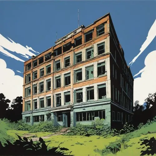 schuitema,slott,schuiten,azzarello,samaritaine,aurora building,company building,company headquarters,warehouses,sedensky,kirkman,mazzucchelli,bachalo,palmiotti,headquarter,dargaud,lemire,englehart,industrial building,busiek