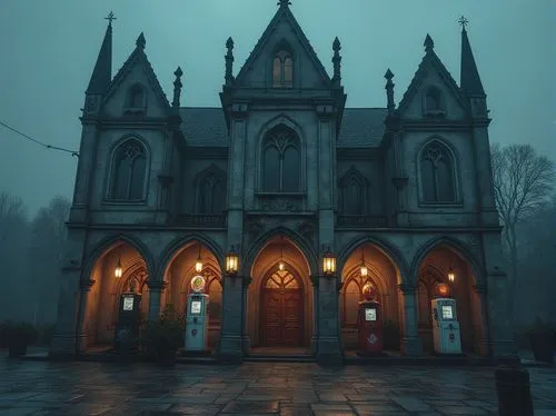 haunted cathedral,gothic church,black church,sunken church,wooden church,the black church,little church,cathedral,creepy house,chapels,haunted house,ravenloft,the haunted house,churches,ghost castle,victorian,crypts,eglise,dark gothic mood,gothic,Photography,General,Realistic