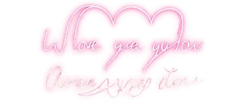 Heart-shaped sound wave, pink gradient background, cursive font "I love you", sparkles surrounding text, gentle glow, soft focus, warm lighting, shallow depth of field, romantic atmosphere, 3/4 compos