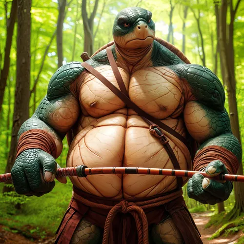 raph,oogway,sumo,fomunyoh,donatello,trachemys