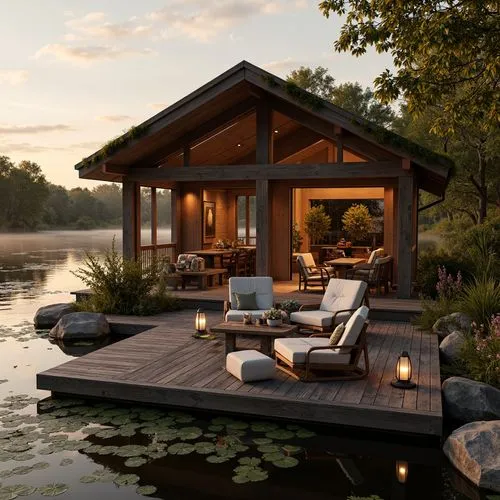 summer cottage,house by the water,floating huts,summer house,pool house,floating on the river,summerhouse,houseboat,boathouse,seclude,cottage,beautiful home,idyllic,boat house,house with lake,floating over lake,tranquility,secluded,small cabin,houseboats