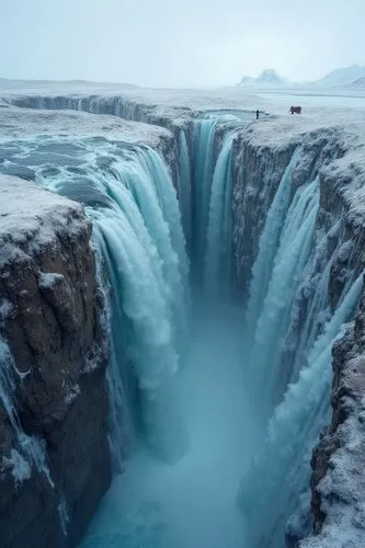 icefalls,icefall,godafoss,helmcken,eyjafjallajokull,ice castle