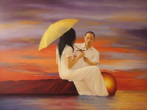 oil painting on canvas,romantic scene,oil painting,loving couple sunrise,art painting,amantes,romantic portrait,pittura,amants,basaveshwara,pintura,sailaja,muszaphar,oil on canvas,khokhloma painting,mexican painter,mediate,pareja,thyagaraja,pinturas,Illustration,Japanese style,Japanese Style 18