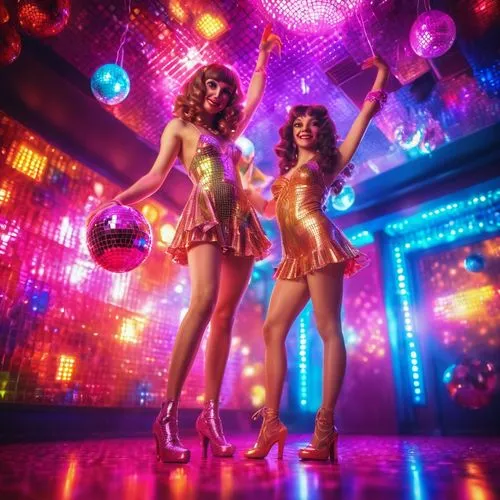 a young beautiful fairy and devil ,neon carnival brasil,dreamgirls,burlesques,spaceland,discotheque,disco,orbiters,discotheques,shangela,burlesque,lachapelle,dollhouse,neon cocktails,mirrorball,serebr