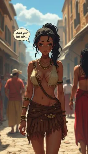 inanna,themyscira,barsoom,moana,kshetra,esmeralda,amazona,polynesian girl,nubia,asherah,ancient egyptian girl,nefertari,lesbia,hippolyta,zenobia,sirba,harran,hurrian,togas,arundhati,Photography,General,Realistic