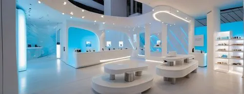 shoe store,cosmetics counter,beauty room,jewelry store,ice hotel,laundry shop,walk-in closet,paris shops,ufo interior,retail,boutique,white room,orthodontics,ceiling lighting,shoe cabinet,jewelry（architecture）,store front,blue room,gold bar shop,storefront,Photography,General,Realistic