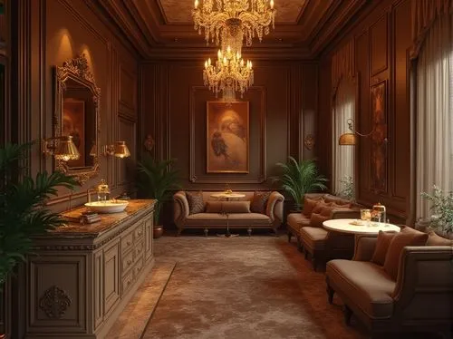 ornate room,dining room,victorian room,breakfast room,hotel lobby,hotel hall,royal interior,luxury hotel,hallway,ballroom,parlour,interiors,livingroom,banquette,furnishings,study room,parlor,danish room,ristorante,luxe,Photography,General,Realistic