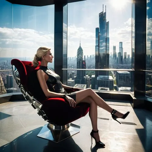 chairwoman,caprica,office chair,businesswoman,business woman,boardroom,oscorp,the observation deck,lexcorp,megacorporation,chairwomen,amcorp,cochairwoman,modern office,forewoman,skydeck,winslet,sarah walker,supertall,business women,Conceptual Art,Sci-Fi,Sci-Fi 09