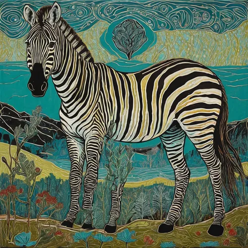 Imagine a futuristic world where diamond zebras are loyal companions to human beings.,zebra,zebra rosa,diamond zebra,quagga,david bates,zebras,burchell's zebra,zebra pattern,painted horse,vincent van 