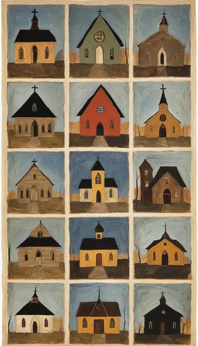 escher village,khokhloma painting,houses,matruschka,barns,icelandic houses,zwartnek arassari,blocks of houses,folk art,villages,row of houses,tile,tiles,cottages,wooden houses,auschwitz,escher,houses clipart,tiles shapes,quilt barn,Art,Artistic Painting,Artistic Painting 47