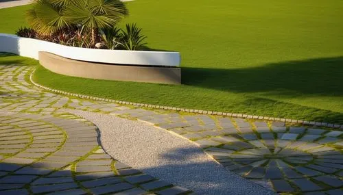 landscape design sydney,landscape designers sydney,garden design sydney,golf lawn,sundial,japanese zen garden,artificial grass,zen garden,feng shui golf course,green lawn,sun dial,palm garden,ornament