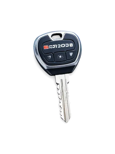 Transparent car keys, shiny metallic surface, detailed key teeth, rounded key head, silver ring attachment, crystal clear transparent body, reflective highlights, close-up shot, soft focus background,