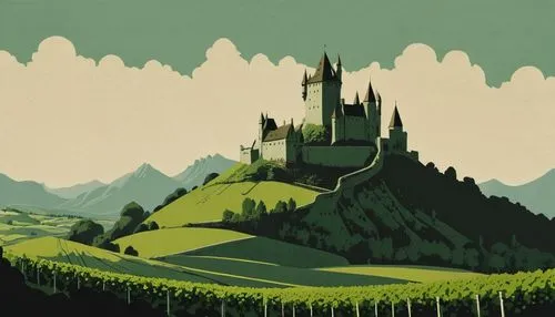 hogwarts,castles,travel poster,jrr tolkien,knight's castle,castel,fairy tale castle,summit castle,castle,disney castle,cochem,hohenzollern castle,castle of the corvin,fairytale castle,cochem castle,hohenzollern,mosel,castelul peles,wine region,swath,Illustration,Japanese style,Japanese Style 08