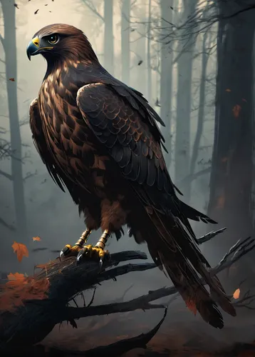 Compose a spooky tale about a cursed hawk feather that brings misfortune to anyone who possesses it.,harris's hawk,harris hawk,bird of prey,hawk animal,golden eagle,king of the ravens,black raven,blac