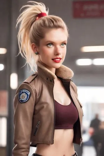 improve skin-tight white tanktop, ,holtzmann,harley,liora,leather jacket,gwen,brigette,rafaela,karin,cressida,harley quinn,bulletgirl,sienna,britta,asami,riverdale,zhomova,jodie,piper,femforce,leather