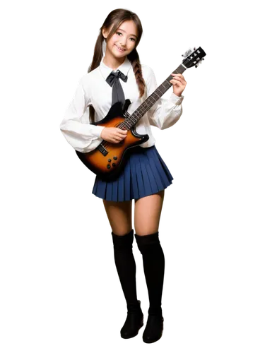 ukulele,string instrument accessory,japanese idol,violin,guitar,melody,violin woman,string instrument,sujeonggwa,songpyeon,concert guitar,classical guitar,violinist violinist,violin player,banjo uke,concertmaster,azusa nakano k-on,balalaika,bass violin,bowed string instrument,Illustration,Japanese style,Japanese Style 18