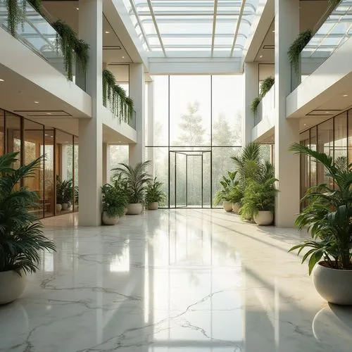 atriums,atrium,lobby,conservatory,daylighting,wintergarden,conservatories,breezeway,modern office,office building,glass wall,company headquarters,courtyards,landscaped,corridors,headquaters,offices,glass facade,bureaux,hallway space,Photography,General,Realistic