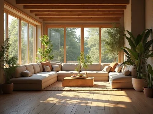 sunroom,living room,livingroom,wooden beams,wooden windows,sitting room,wood window,wooden floor,wooden decking,hardwood floors,wood floor,sofaer,home interior,conservatories,wooden planks,hardwood,home landscape,family room,wood deck,natural wood,Photography,General,Realistic