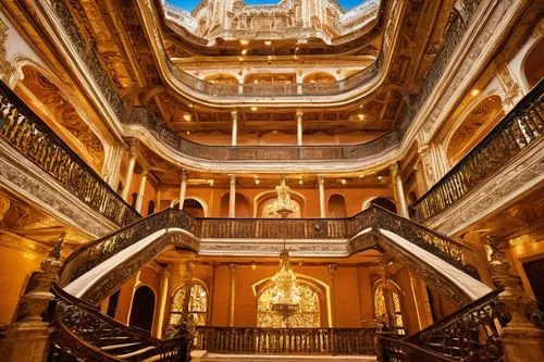 emirates palace hotel,wanamaker,chhatri,escalera,royal interior,staircase,qasr al watan,akshardham,main organ,statehouse,shekhawati,chhatris,kandaswamy,outside staircase,the cairo,staircases,chettinad,entrance hall,haveli,driskill,Art,Classical Oil Painting,Classical Oil Painting 34