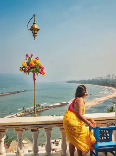 Looking out upon the Arabian Sea in Colaba, Mumbai, India,mumbai,bombay,chennai,bandstand,india,kerala porotta,mangalore bajji,srilanka,karnataka,sea shore temple,cochin,kerala,the indian ocean,mysore