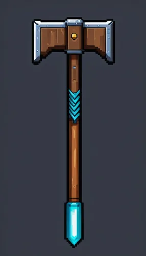 a hammer,pickaxe,thermal lance,wooden cross,geologist's hammer,dane axe,framing hammer,axe,tomahawk,wood tool,ranged weapon,totem,tribal arrows,hammer,stonemason's hammer,drill hammer,king sword,ball-peen hammer,throwing axe,sledgehammer,Conceptual Art,Daily,Daily 18