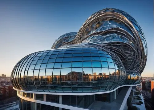 morphosis,hearst,blavatnik,futuristic architecture,glass building,heatherwick,fearnley,galaxy soho,safdie,tilbian,etfe,glass sphere,vinoly,glass facade,mercedes-benz museum,gherkin,bundestag,structural glass,hudson yards,kimmelman,Illustration,Black and White,Black and White 01